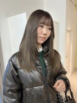 ロジェ(loje)&nbsp;20代30代40代　ベージュカラー/ミディアムレイヤーカット