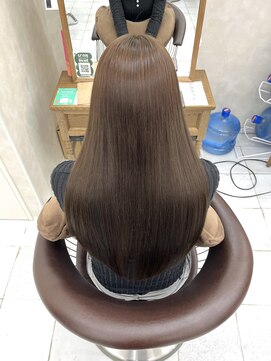 ソエル(Sowel) アプリエカラー×髪質改善…通称【髪質改善カラー】