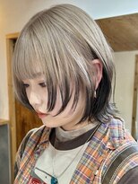 KILLA神戸三宮元町 ダブルカラー/ブリーチデザインカラー/ブリーチなしダブルカラー&nbsp;デザインカラー/ハイライト/ブリーチなしダブルカラー[神戸]