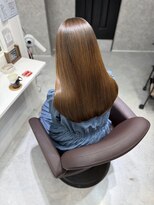 アウラ 近鉄八尾駅前店(Aura)&nbsp;韓国風レイヤー×艶髪透明感×20～30代ベージュ