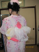 小林着付教室 ゆかたに似合う帯結び