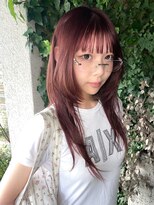 グリフィカ(grifica)&nbsp;色落ちまで可愛い暖色カラーと動きの出るレイヤーカット