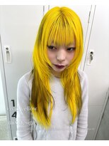 フルールデリズ(fleur de lis)&nbsp;vivid yellow × dark brown