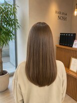 ヘアースパ ノッシュ 博多千代店(Hair Spa Nosh)&nbsp;ミルクティーベージュ