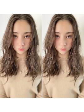 チョビー 銀座(chobii) 桜井低温デジタルパーマ×コテ巻き風ロング