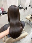 ラベンダーグレー/ダブルカラー/髪質改善/ケアブリーチ長野駅前