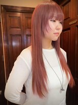フランジェッタヘアー(Frangetta hair)&nbsp;キャンディピンク♪担当川合