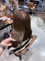 アヴァンスアンス 広島袋町店(AVANCE.ens)&nbsp;オリーブ × グレージュ