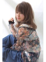 プラウド&nbsp;毛先ゆるウェーブ☆伸ばしかけスタイル