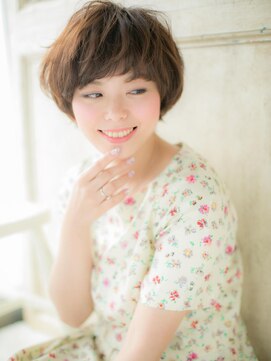 モッズ ヘア 福岡姪浜店(mod's hair) 動きのある重め☆フェミショートb