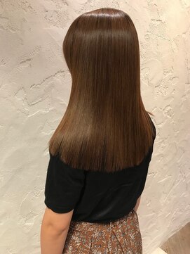 ボトムス(BOTTOMS) 髪質改善＊美髪ツヤ感ロング【髪質改善/渋谷】