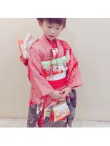 ヘアー デザイン ブランケット(Hair Design Blanket) 七五三