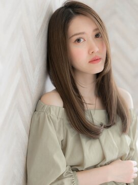 ローマ ギンザ(ROMA Ginza) 【ROMA】優しい印象になりたい方に◎/透明感くすみカラーロング