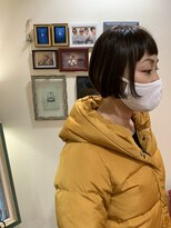 ヘアアンドスペース ベロン(hair&space velon) 大人可愛いボブ