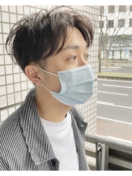 ガーデンヘアー(Garden hair) 【中鉢】刈り上げ センターパート