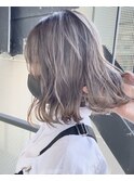 イメチェンエアータッチバレイヤージュカラーグレージュ