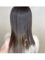 ヘアーアンドメイク ドレス(DRESS)&nbsp;オレンジ色消しアッシュベージュ＆水素トリートメント