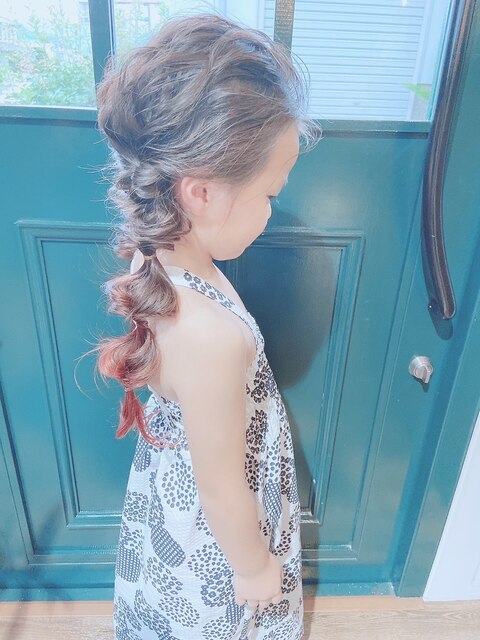 キッズ　オニオンヘアー