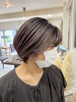 フラッグ ヘアー 天神西通り店(Flag HAIR)&nbsp;シャドウルーツ☆ラベンダーグレージュ☆ケアブリーチ