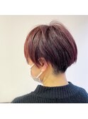 夏も涼しく★刈り上げショートボブ