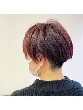 カトレア ストリート店 夏も涼しく★刈り上げショートボブ