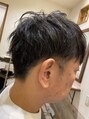 ラディウム リオリゴ(raddium RE origo)&nbsp;はち周りが浮きやすい方もツーブロックで浮きづらくなります！