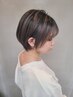 カット+肌映えカラー+アロマヘッドスパ(20分)14000
