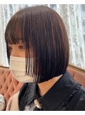 艶髪ショートボブ