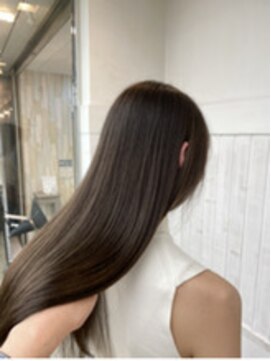 ネウィ 梅田(newi) ◆大人ストレート/ショコラカラー/小顔カット/艶カラー
