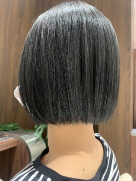 オアシスアヴェダ 東武船橋(OASIS AVEDA) ブリーチ無し！ブルーグレージュ♪