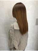【所渉】縮毛矯正+髪質改善トリートメント/絹髪