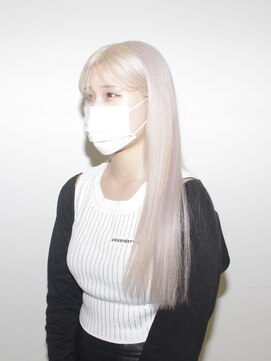 ハイブ 金沢(Hive) ニュアンスカラーハイトーンカラーフェミニンロング美肌カラー