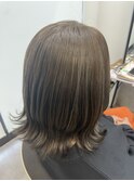 切りっぱなしロブ★グレージュ★