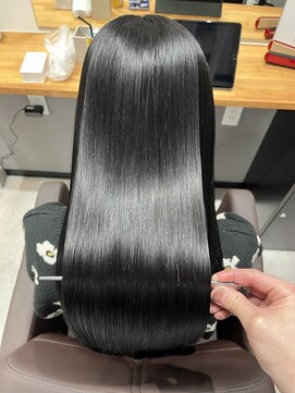 ライア 吉祥寺北口店(laia) ブラックカラー×髪質改善【髪質改善laia吉祥寺美容室】