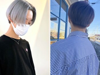 ヘアーメイク コラソン(hair make corazon)の写真/髪で遊びたい！おしゃれ男子がこぞって通うコラソン☆指名もお気軽にどうぞ♪