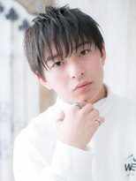 メンズヘア ビーセカンド 草加店(MENS HAIR B-2)&nbsp;グレージュカラーがポイント！モテスマートマッシュV草加