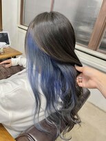 ロディーナコク 大口 新子安(rodina.coc)&nbsp;ネイビーブルーインナーカラー