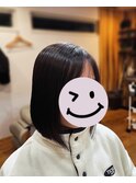 前下がりボブ