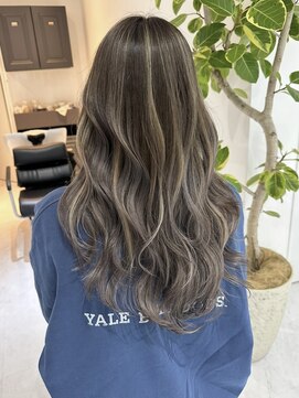 スティロ(stylo) ハイライトカラーグレージュベージュケアブリーチダブルカラー