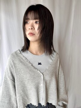 イトシテ レイヤーボブ×アッシュブラウン　【鎌田　隆雅】