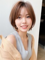 ★20代30代40代ナチュラルソフトウルフ乾かすだけモカベージュ