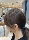 夏色☆くすみカラー♪N.カーキアッシュ8トーン/7