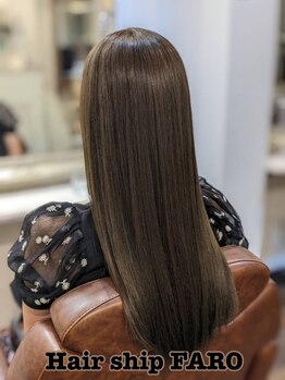 ヘアーシップ ファーロ(Hair ship FARO)の写真/うねりやすい季節こそ自然なストレートで“扱いやすい髪”を手に入れよう！あなたに合ったスタイルを提案◎
