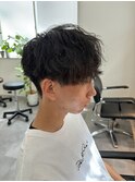 無造作メンズショート/刈り上げマッシュ/千葉駅/保立大翔