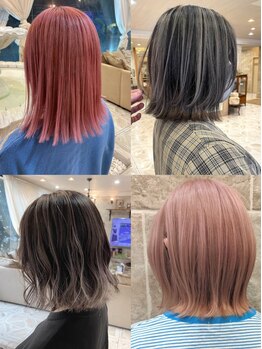シャンティ 平岸店(Shanti)の写真/ダメージレスにこだわり、年齢問わずワンランク上のカラーをご提案☆白髪ぼかしハイライトも人気◎
