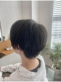 【ショート】【癖毛風】ワンカールショート