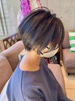 エム インターナショナル 春日部本店(EMU international)&nbsp;大人可愛い丸みショート前下がりななめバング