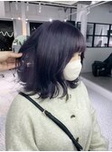 【HIROMI指名】ディープラベンダー/色落ちまで綺麗に楽しむ暗色