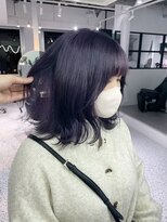 ルモ(Lumo) 【HIROMI指名】ディープラベンダー/色落ちまで綺麗に楽しむ暗色