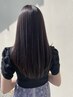当店1番人気　髪質改善酸性ストレートパーマ